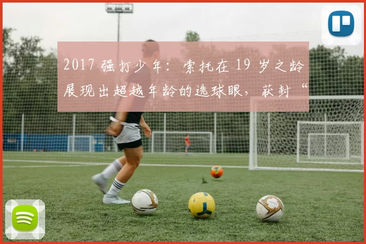 2017 强打少年：索托在 19 岁之龄展现出超越年龄的选球眼，获封“天才”